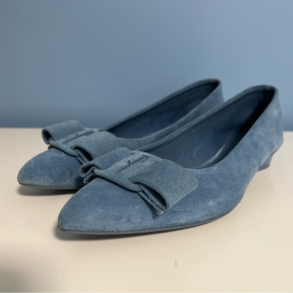 Salvatore Ferragamo Viva Low Heel Pumps